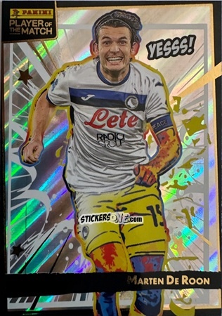Sticker Marten De Roon - Serie A Player of The Match 2024-2025
 n. 141 - Panini