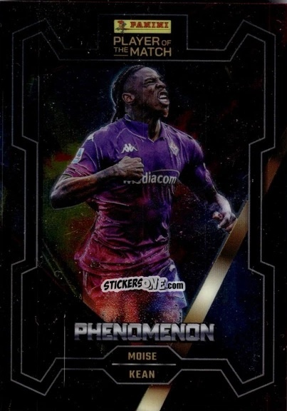 Sticker Moise Kean - Serie A Player of The Match 2024-2025
 n. 194 - Panini