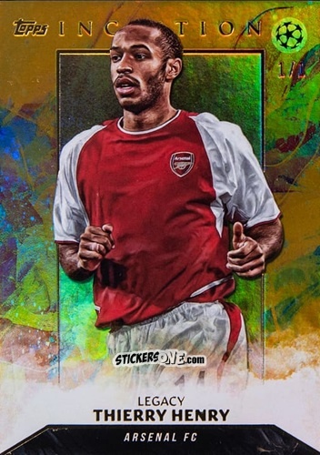 Cromo Thierry Henry