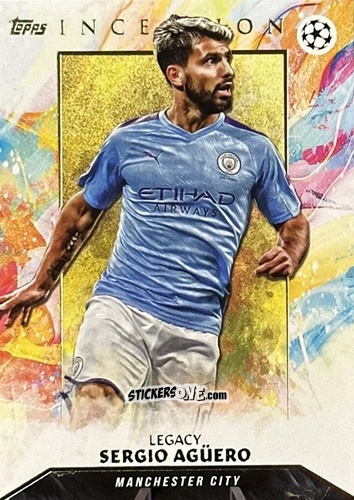 Cromo Sergio Agüero