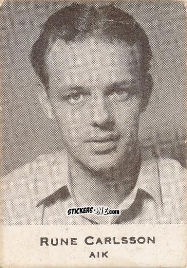 Cromo Rune Carlsson - Allsvenskan 1950-1951 n. 1 - Alifabolaget
