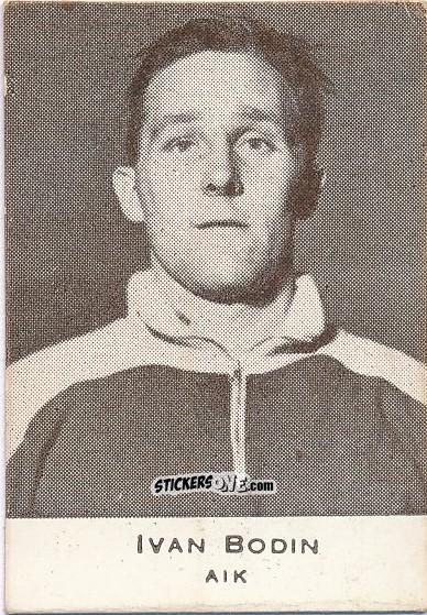 Cromo Ivan Bodin - Allsvenskan 1950-1951 n. 5 - Alifabolaget
