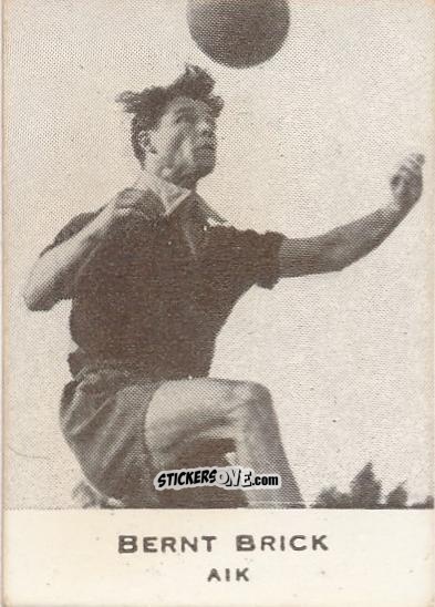 Cromo Bernt Brick - Allsvenskan 1950-1951 n. 7 - Alifabolaget
