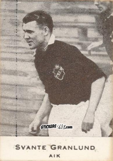 Cromo Svante Granlund - Allsvenskan 1950-1951 n. 8 - Alifabolaget
