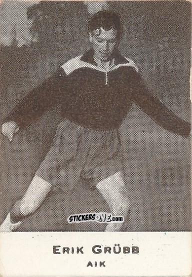 Cromo Erik Grubb - Allsvenskan 1950-1951 n. 11 - Alifabolaget
