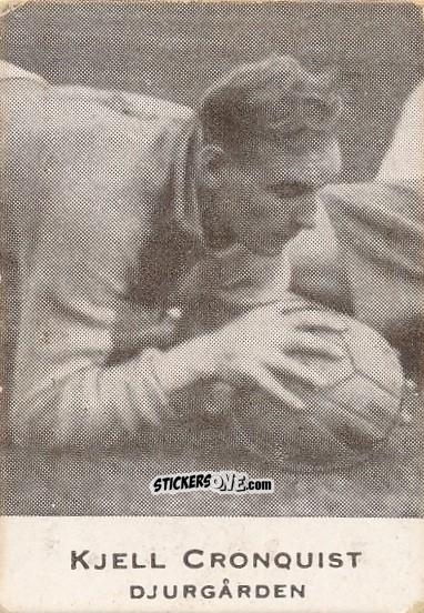 Cromo Kjell Cronqvist - Allsvenskan 1950-1951 n. 14 - Alifabolaget
