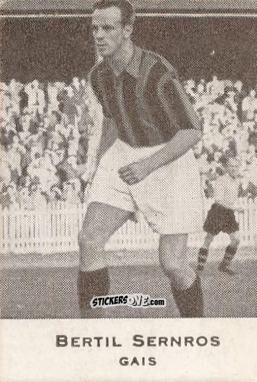 Cromo Bertil Sernros - Allsvenskan 1950-1951 n. 36 - Alifabolaget
