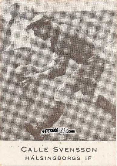 Cromo Calle Svensson - Allsvenskan 1950-1951 n. 37 - Alifabolaget
