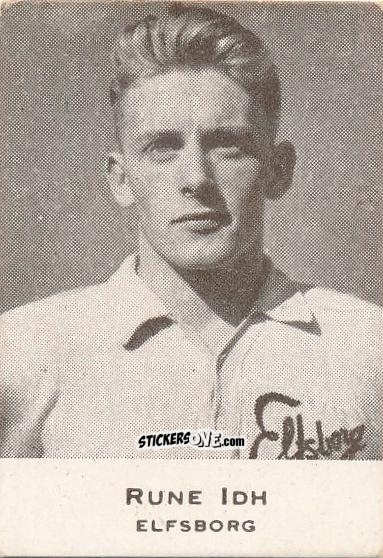 Sticker Rune ldh - Allsvenskan 1950-1951 n. 41 - Alifabolaget
