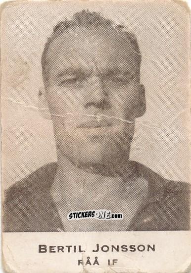 Figurina Bertil Jonsson - Allsvenskan 1950-1951 n. 49 - Alifabolaget
