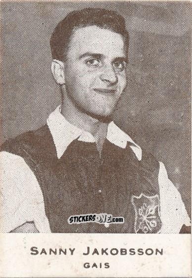Cromo Sanny Jakobsson - Allsvenskan 1950-1951 n. 51 - Alifabolaget
