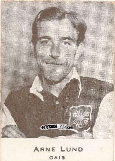 Cromo Arne Lund - Allsvenskan 1950-1951 n. 54 - Alifabolaget
