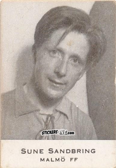 Sticker Sune Sandbring - Allsvenskan 1950-1951 n. 55 - Alifabolaget
