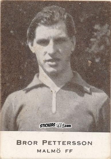 Sticker Bror Pettersson - Allsvenskan 1950-1951 n. 56 - Alifabolaget
