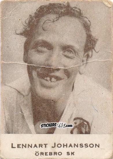 Cromo Lennart Johansson - Allsvenskan 1950-1951 n. 62 - Alifabolaget
