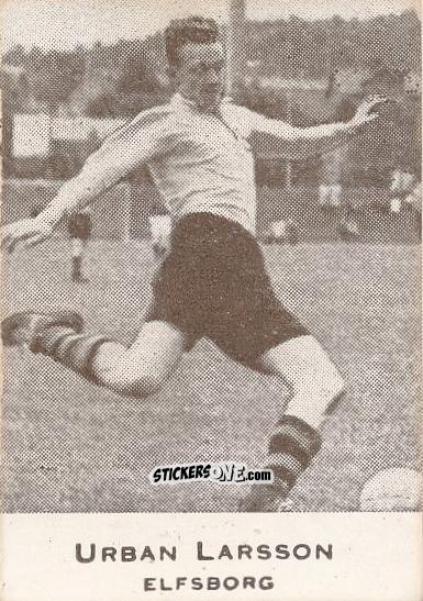Sticker Urban Larsson - Allsvenskan 1950-1951 n. 66 - Alifabolaget
