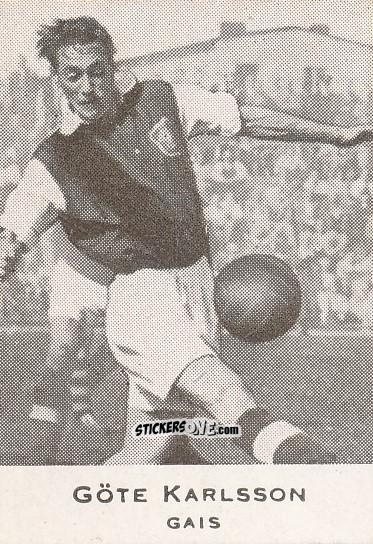 Cromo Göte Karlsson - Allsvenskan 1950-1951 n. 75 - Alifabolaget
