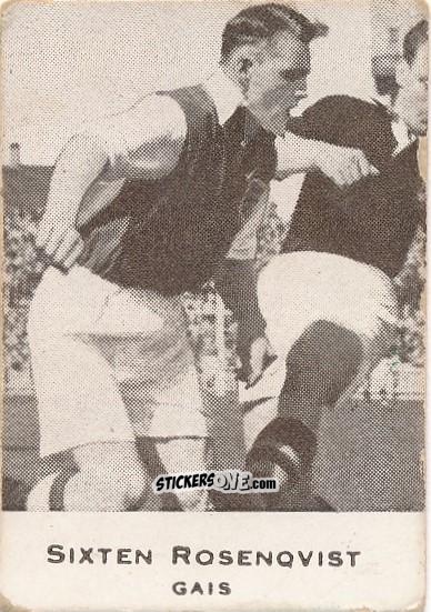 Cromo Sixten Rosenqvist - Allsvenskan 1950-1951 n. 76 - Alifabolaget
