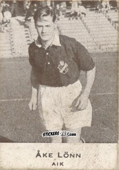 Cromo Åke Lönn - Allsvenskan 1950-1951 n. 81 - Alifabolaget
