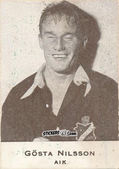 Cromo Gösta Nilsson - Allsvenskan 1950-1951 n. 82 - Alifabolaget
