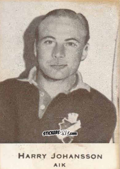 Cromo Harry Johansson - Allsvenskan 1950-1951 n. 83 - Alifabolaget
