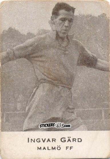 Cromo Ingvar Gärd - Allsvenskan 1950-1951 n. 86 - Alifabolaget
