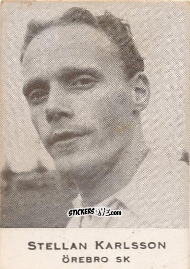 Cromo Stellan Karlsson - Allsvenskan 1950-1951 n. 88 - Alifabolaget
