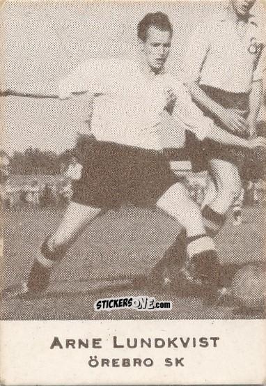 Cromo Arne Lundkvist - Allsvenskan 1950-1951 n. 91 - Alifabolaget
