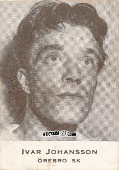 Cromo Ivar Johansson - Allsvenskan 1950-1951 n. 92 - Alifabolaget
