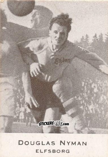 Sticker Douglas Nyman - Allsvenskan 1950-1951 n. 97 - Alifabolaget
