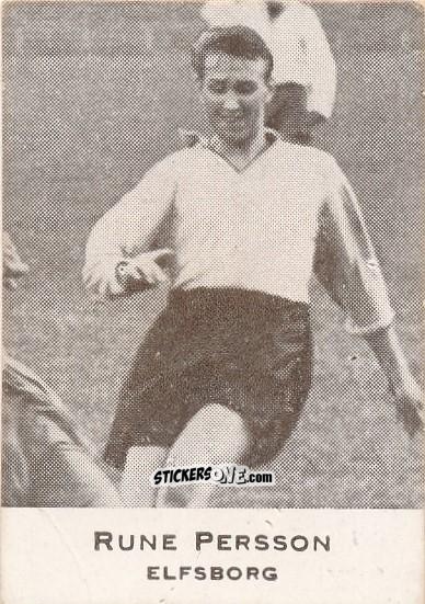 Sticker Rune Persson - Allsvenskan 1950-1951 n. 98 - Alifabolaget
