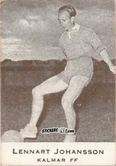 Cromo Lennart Johansson - Allsvenskan 1950-1951 n. 102 - Alifabolaget
