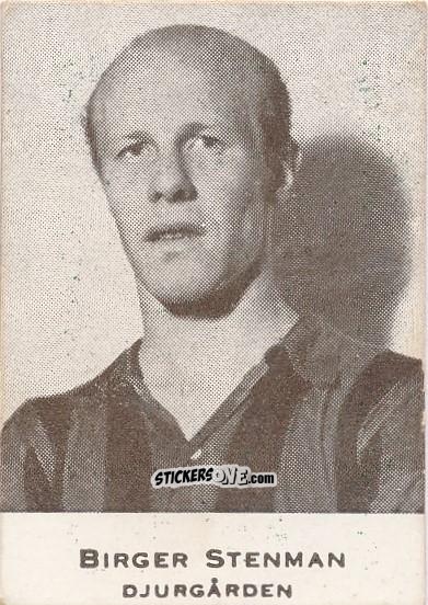 Cromo Birger Stenman - Allsvenskan 1950-1951 n. 109 - Alifabolaget
