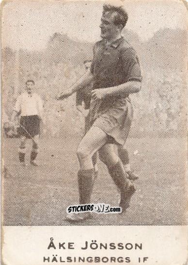 Cromo Åke Jönsson - Allsvenskan 1950-1951 n. 115 - Alifabolaget
