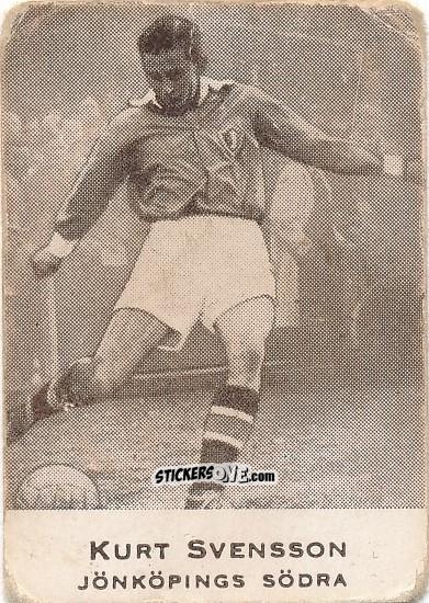 Sticker Kurt Svensson - Allsvenskan 1950-1951 n. 116 - Alifabolaget
