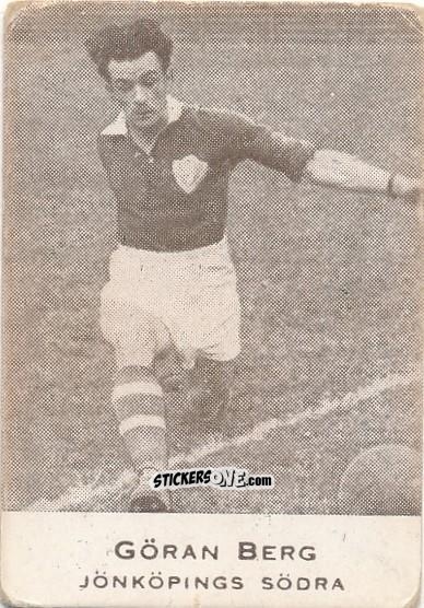 Sticker Göran Berg - Allsvenskan 1950-1951 n. 120 - Alifabolaget
