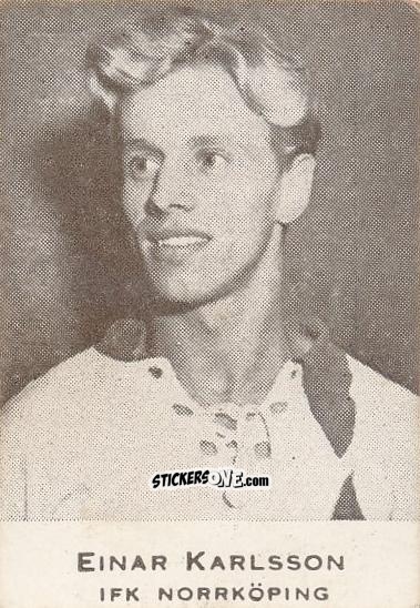 Sticker Einar Karlsson - Allsvenskan 1950-1951 n. 131 - Alifabolaget
