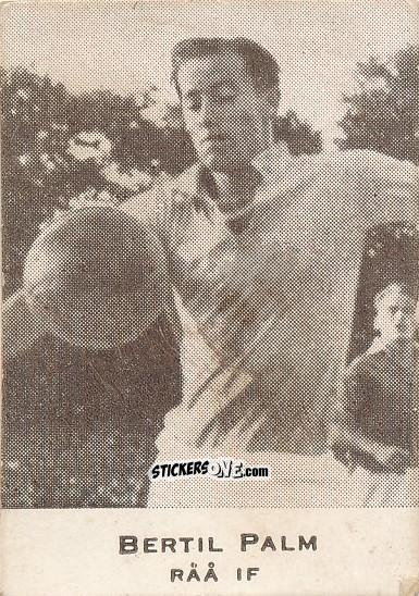 Cromo Bertil Palm - Allsvenskan 1950-1951 n. 139 - Alifabolaget
