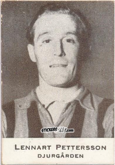 Cromo Lennart Pettersson - Allsvenskan 1950-1951 n. 141 - Alifabolaget
