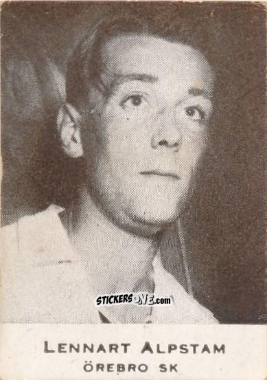 Cromo Lennart Alpstam - Allsvenskan 1950-1951 n. 145 - Alifabolaget
