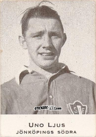 Sticker Uno Ljus - Allsvenskan 1950-1951 n. 150 - Alifabolaget
