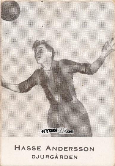 Cromo Hasse Andersson - Allsvenskan 1950-1951 n. 153 - Alifabolaget
