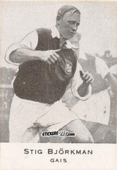 Cromo Stig Björkman - Allsvenskan 1950-1951 n. 154 - Alifabolaget
