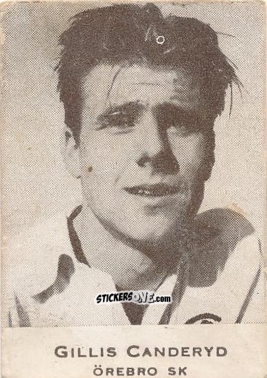 Cromo Gillis Canderyd - Allsvenskan 1950-1951 n. 155 - Alifabolaget
