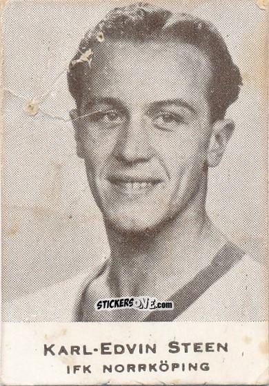 Sticker Karl-Edvin Steen - Allsvenskan 1950-1951 n. 161 - Alifabolaget
