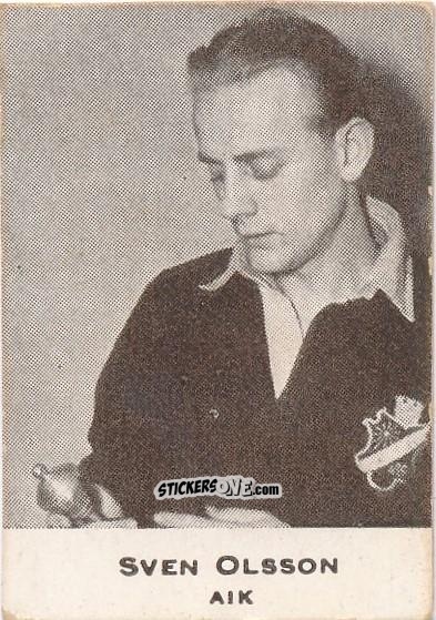 Cromo Sven Olsson - Allsvenskan 1950-1951 n. 162 - Alifabolaget
