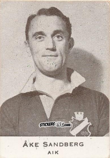 Cromo Åke Sandberg - Allsvenskan 1950-1951 n. 165 - Alifabolaget
