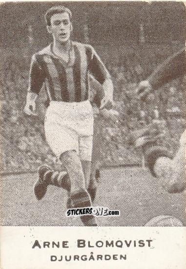 Cromo Arne Blomqvist - Allsvenskan 1950-1951 n. 172 - Alifabolaget
