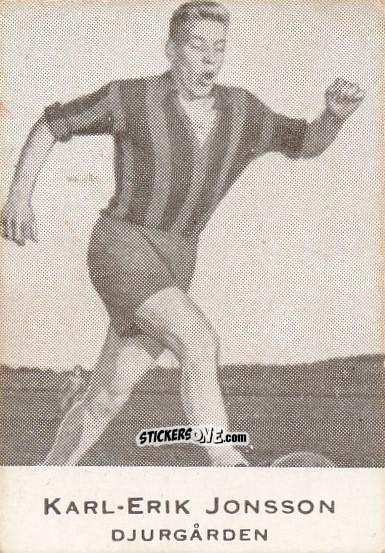 Cromo Karl-Erik Jonsson - Allsvenskan 1950-1951 n. 174 - Alifabolaget

