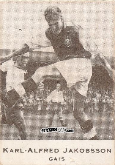Cromo Karl-Alfred Jakobsson - Allsvenskan 1950-1951 n. 177 - Alifabolaget
